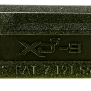 Springfield Armory XDS5902M Backstrap Sleeve  made of Polymer with Black Finish & 1 Piece Design for 9mm Luger Springfield XD-S with #2 Backstrap & 3.30"-4" Barrel