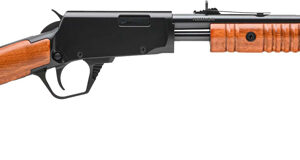 ROSSI GALLERY 22WMR PUMP - 18" 15-SHOT BLACK WOOD